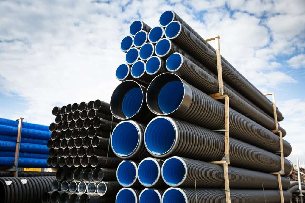 Channel drainage display at Colchester